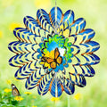 3D Dynamic Butterfly Wind Spinner
