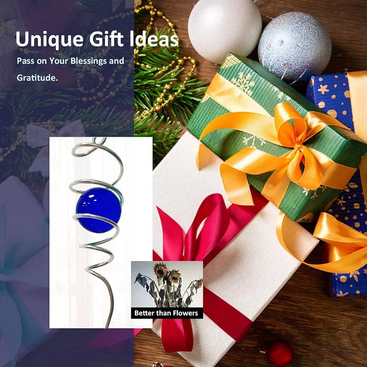 Dark blue wind spinner tail