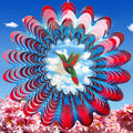 3D Dynamic Hummingbird Wind Spinner