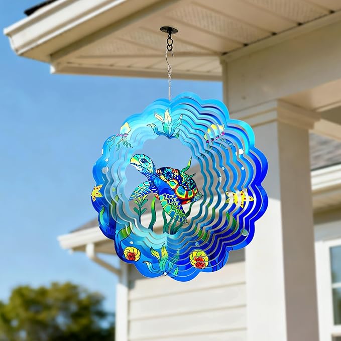 Sea Turtle 3D Wind Chime