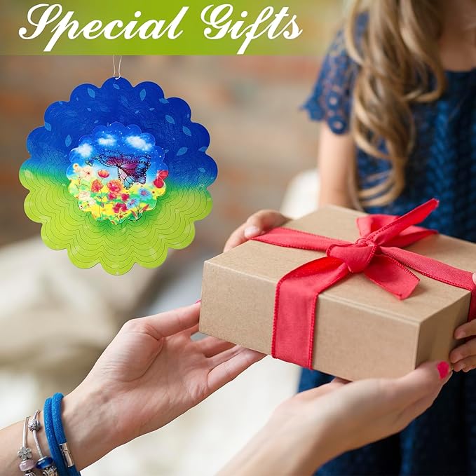 3D Dynamic Butterfly Wind Chime