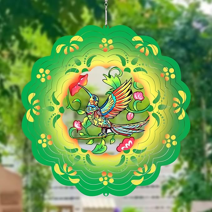 Hummingbird 3D Wind Chimes