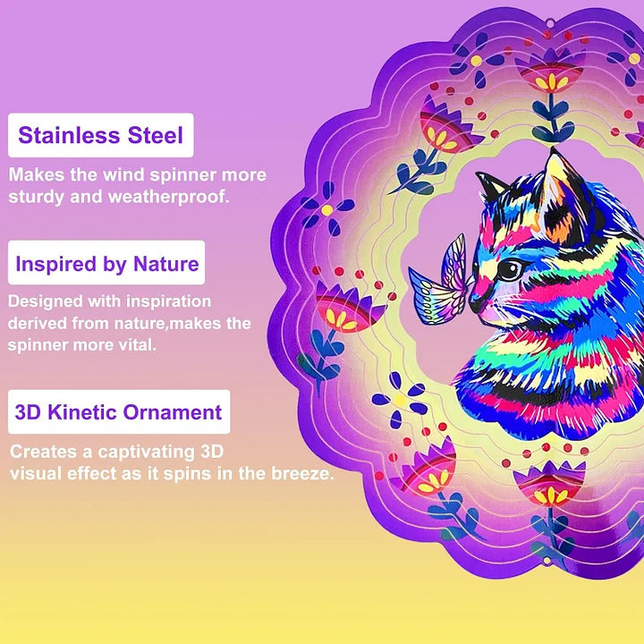 Hummingbird 3D Wind Spinner, 12 in.