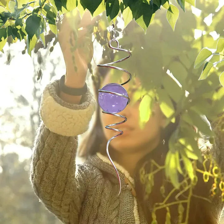 Purple Wind Spinner Tail