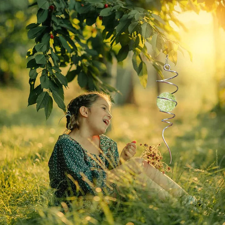 Fluorescent Green Wind Spinner Tail