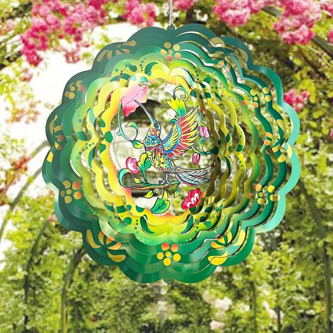 Hummingbird 3D Wind Chimes