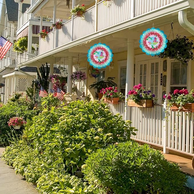 Cardinal 3D Dynamic Wind Chime