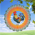 3D Rooster Wind Chime