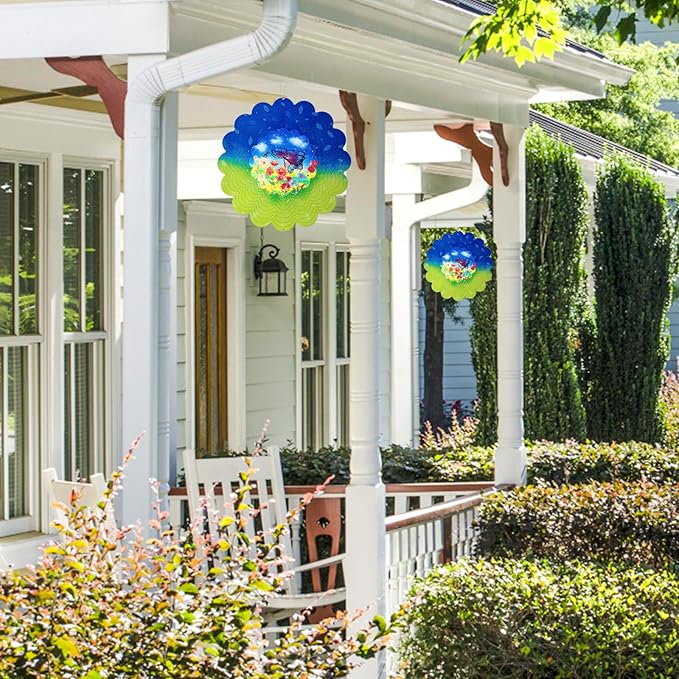 3D Dynamic Butterfly Wind Chime