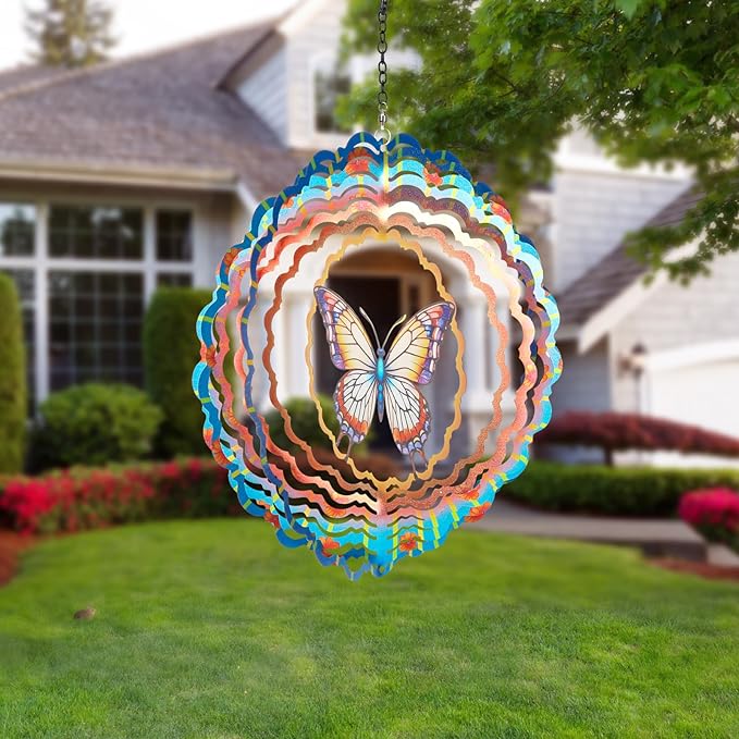 3D Butterfly Wind Chime