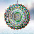 3D Mandala Wind Chime 12 inches