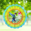 Hummingbird 3D Wind Spinner, 12 in.