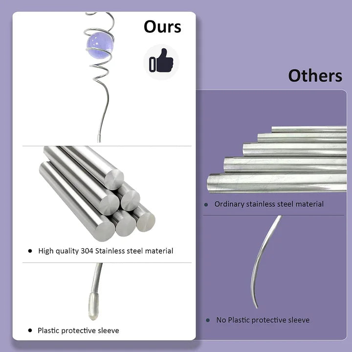 Purple Wind Spinner Tail