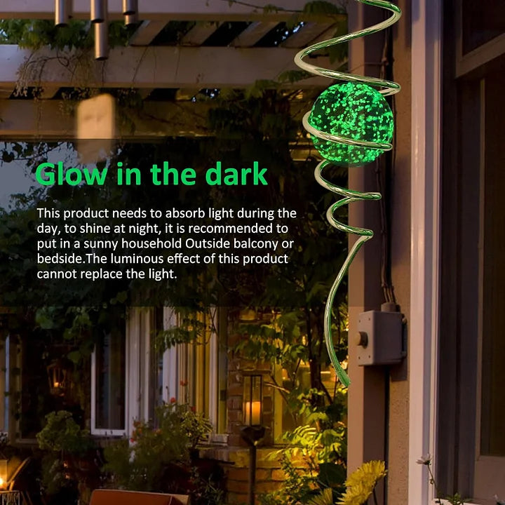 Fluorescent Green Wind Spinner Tail