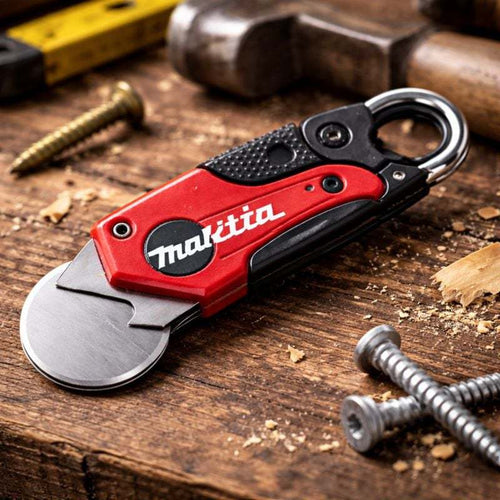 2-in-1 inspired mini utility knife: On-the-Go Smoothing Tool + Tool Enthusiast Collectible